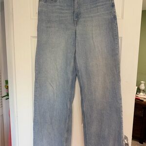 Banana Republic Light Blue Wide Leg Jeans